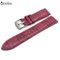 19mm 20mm watch accessories men leather strap butterfly buckle strap replacement