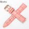 Cowhide super thin and soft head skin watch belt / Leather strap with pin buckles for male and female