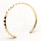 2020 New Design Jewelry Elegant Lady Bracelet V-Day Collection Pyramid Cuff Bangle