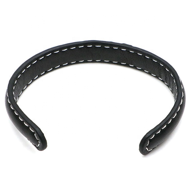 Fashion cowhide leather bracelet, C bracelet, adjustable bracelet