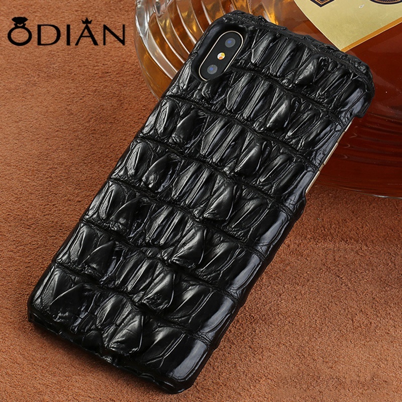 Luxury Genuine Crocodile Leather Cover Phone case