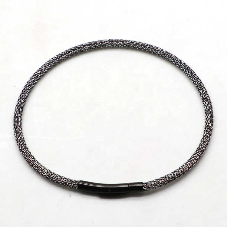 Simple mesh fashion stainless steel rose gold hot-selling bracelet charm bracelet women jewelry