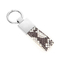 Hot selling handmade high quality real python skin key chain, python skin key holder, python skin leather keychain