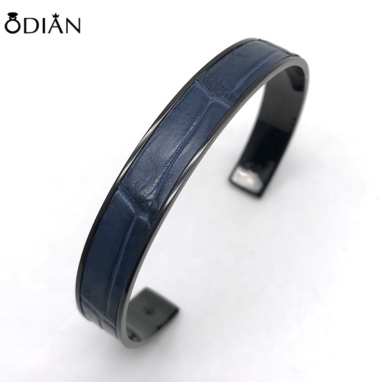 Dark blue cheap cuff bracelet thin cuff bracelet nail cuff bracelet