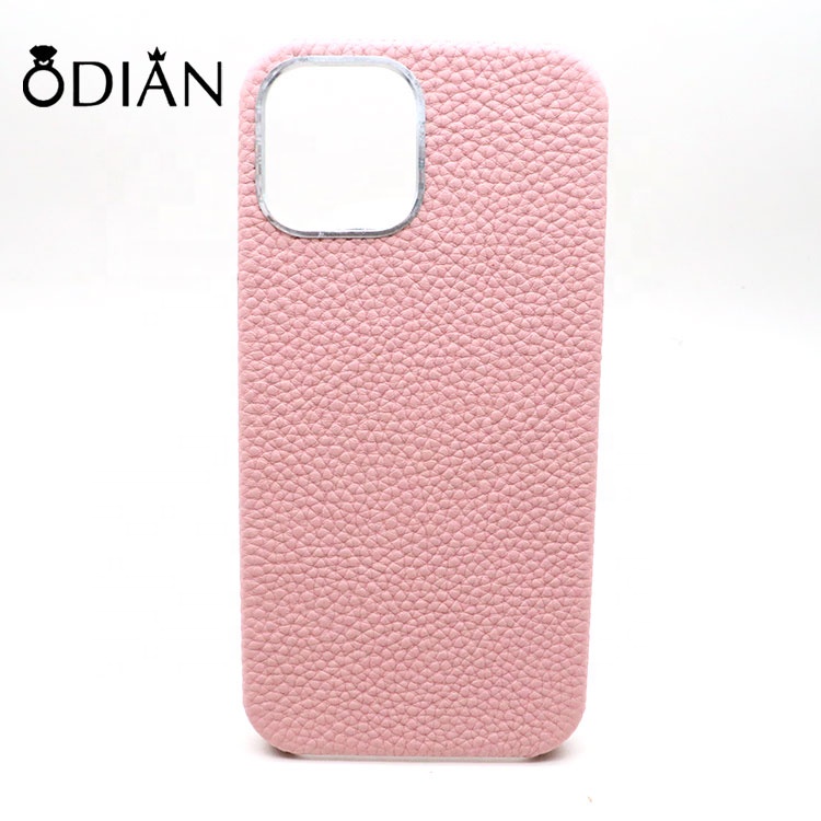 Custom Middle East Market Multiple Color Leather Litchi pattern Phone Case Cover for iPhone 12 pro