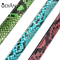 Fashionable leather python leather belt, a variety of colors optional, custom micro label