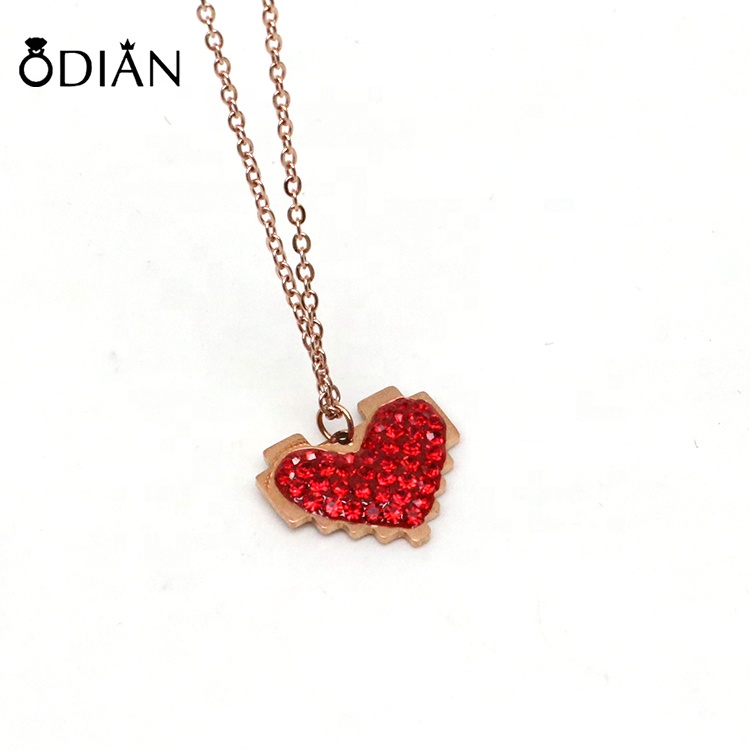 New stainless steel engravable heart pendant engraving necklace,Customized private logo