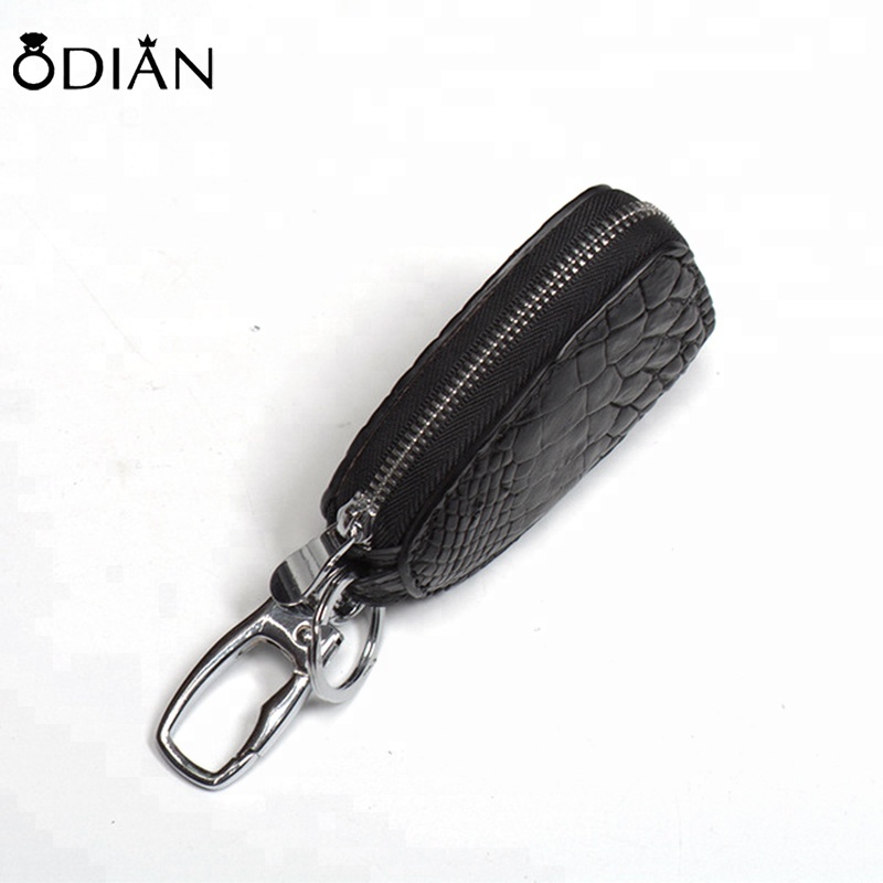 Hot selling Crocodile Leather Car Key Case Wallet Keychain Bag