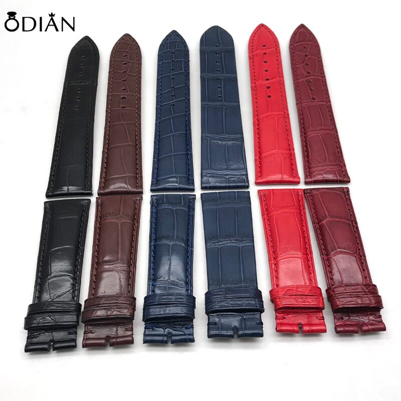 Odian Jewelry Luxury Stainless Steel Bracelet Automatic Watches Diving Wrist Watch Real Crocodile Alligator Leather Watch Strap