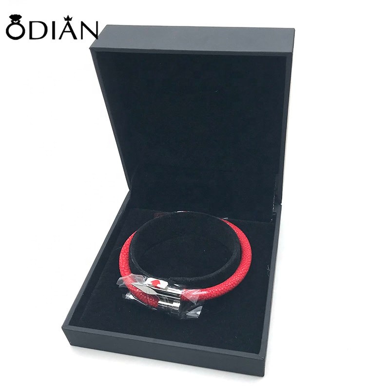 Odian Jewelry high quality accept small quantity customized logo bracelet jewelry box package