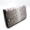 Luxury mixed color real exotic snake python wallet short genuine python leather wallet
