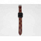 Chequered Leather Apple Watch Band