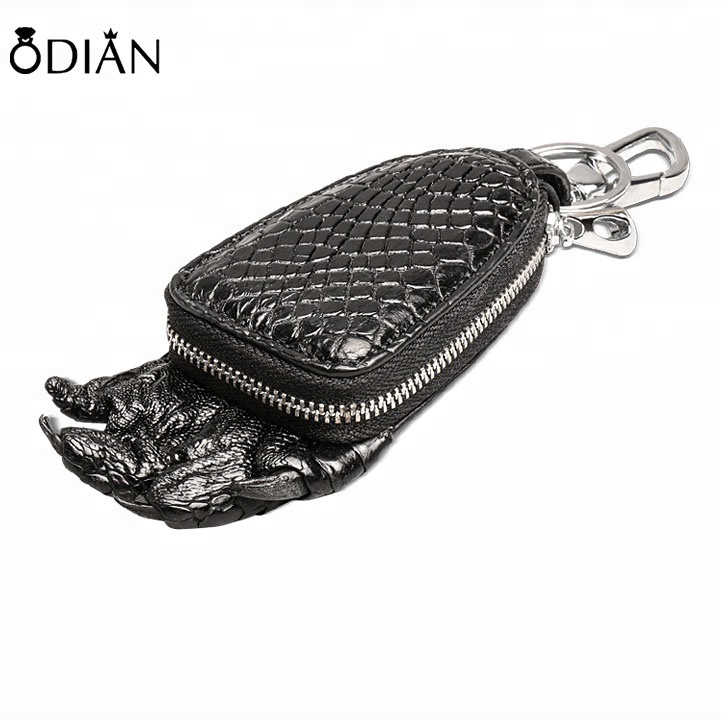100% Genuine Crocodile leather mercedes key chain key chain car embroidered key chain