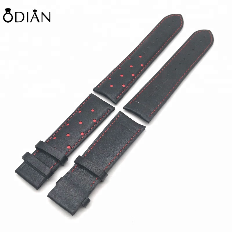China Cheap Waterproof Luxury Genuine cow Leather Strap Mens Wrist Watches strap