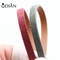 High Quality Luxury 15 Color Leather Cord Flat Leather Python stingray Cord Rope For Bracelet Choker Necklace Jewelry Making