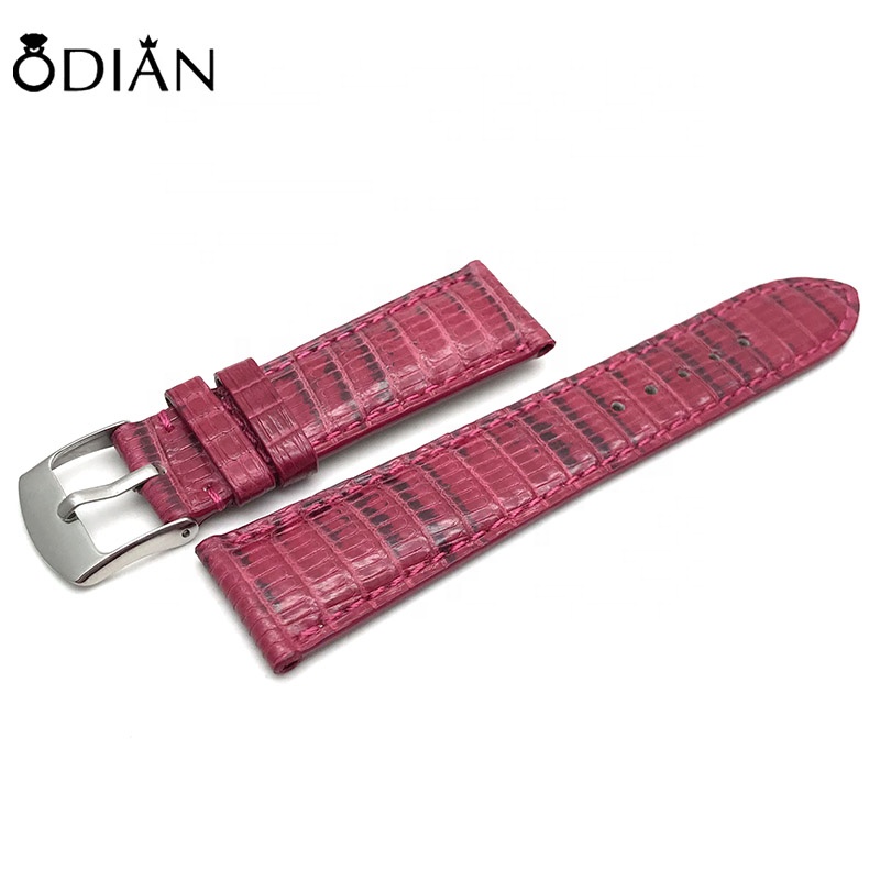 Odian custom-made straps custom-made lizard skin ostrich skin devil fish skin watch belt