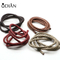Handmade leather cowhide rope bracelet necklace 3/4/5/6 mm braid leather rope ,You can customize the size of the rope