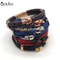 Genuine Stingray/Python Leather Bracelet With 316L Stainless Steel twins north skull bracelet