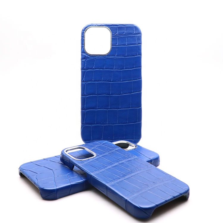 Exotic Skin Crocodile Phone Case for iPhone 12 mini pro Max Cover Case Customize the phone case