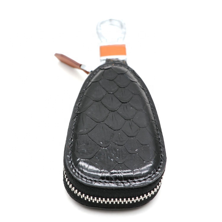 High quality 2020 Real Python skin key bag, clutch zipper bag, customizable with your micro logo